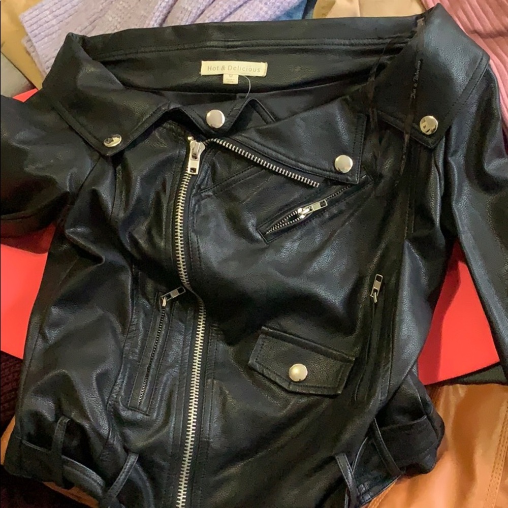 Leather jacket